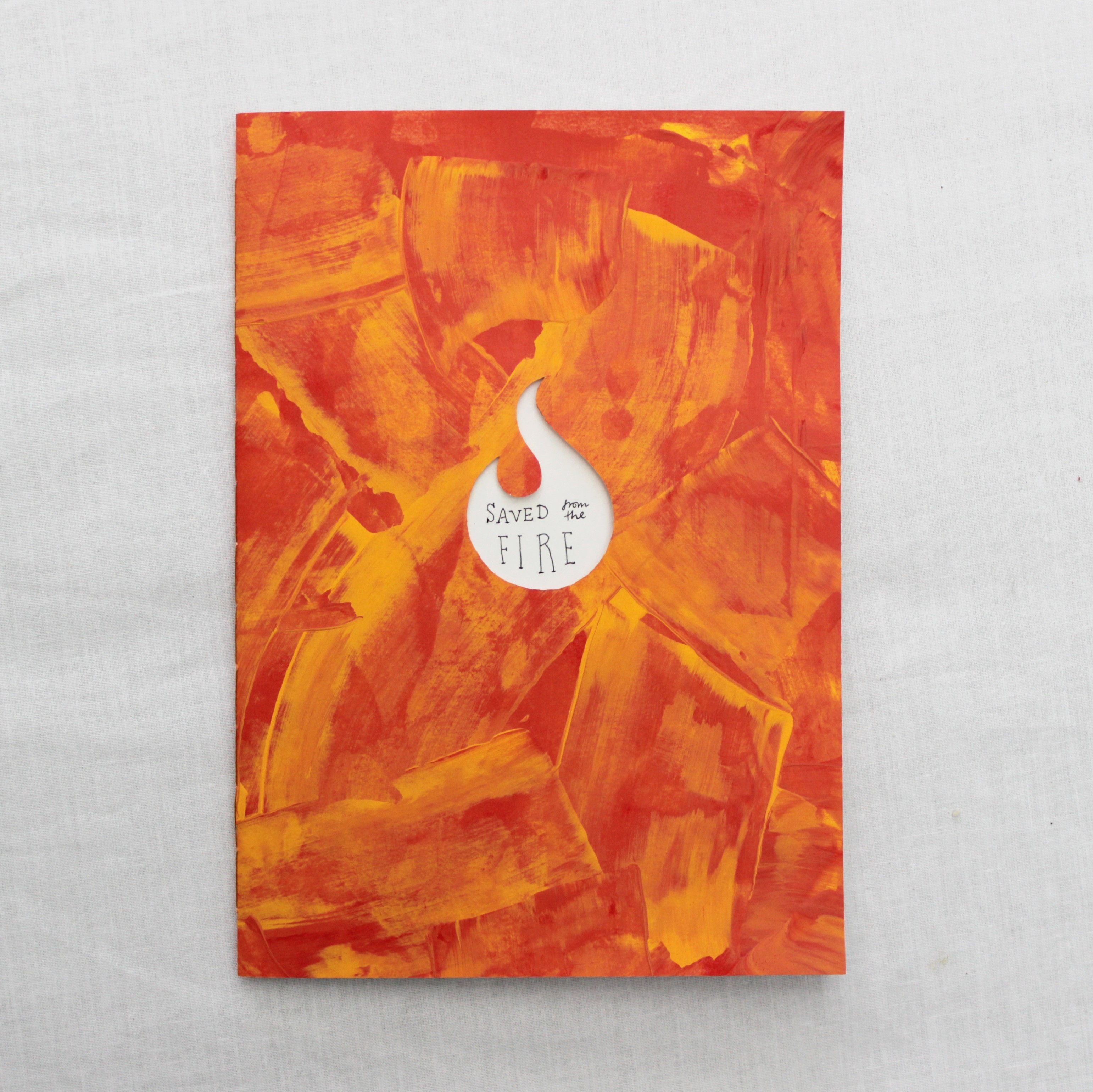 Zine, collecting memories of my Grandad through the objects he would've saved from a house fire.