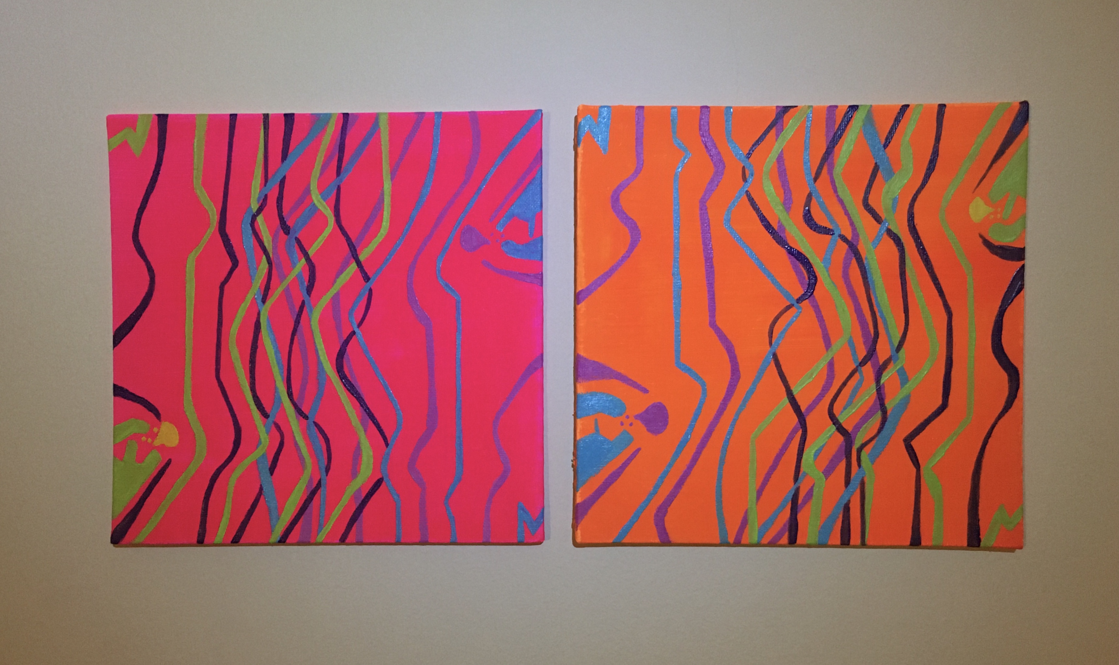 Acrylic painting Series