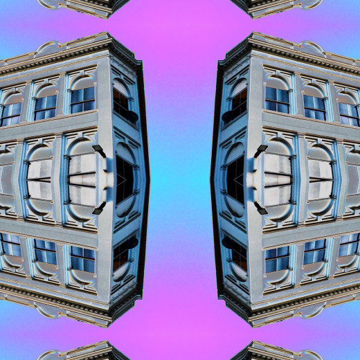 G L A S G O W. (digital manipulation)